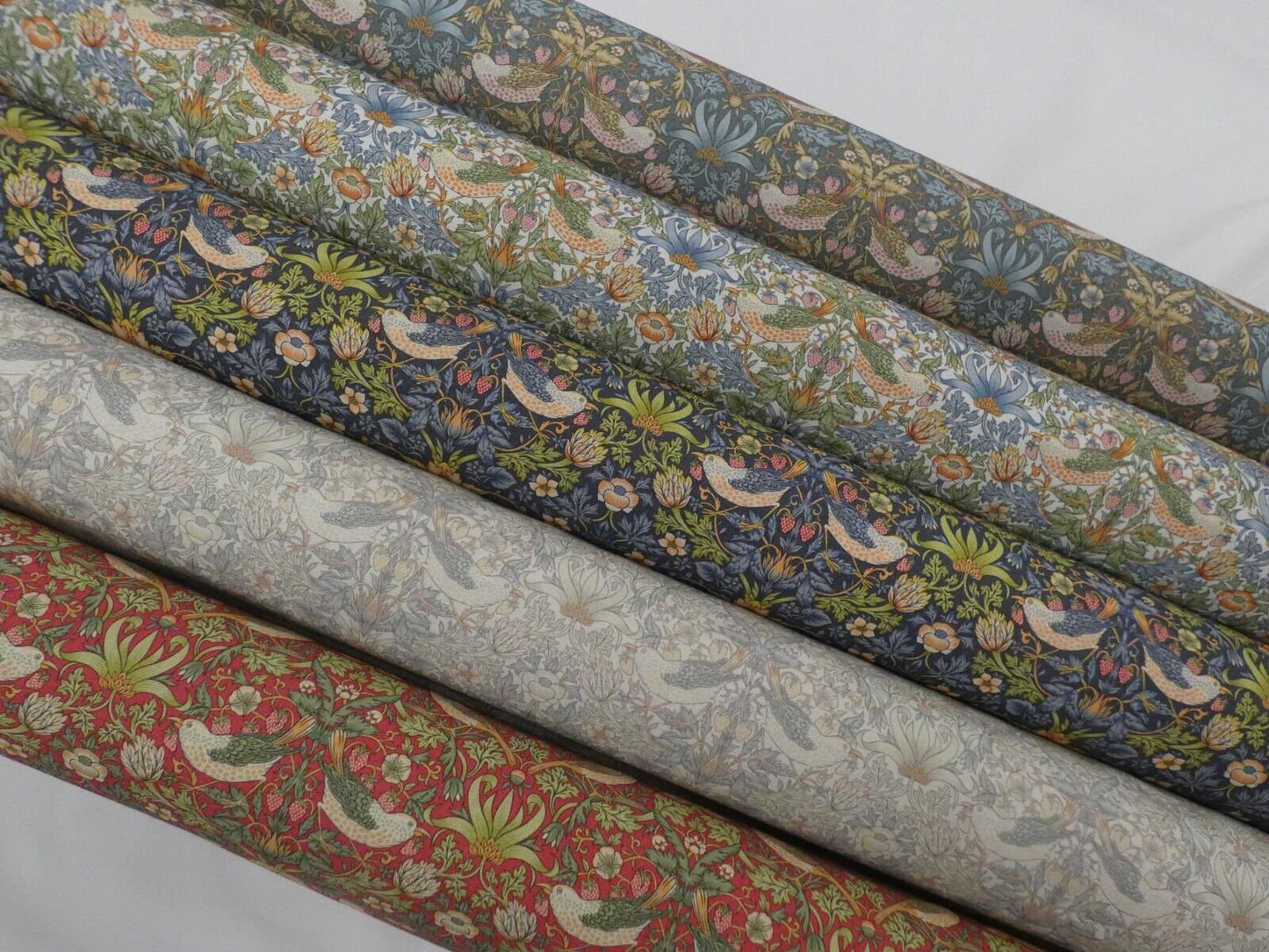 William Morris Strawberry Thief Tablecloth , Floral Birds Tablecloth , Round Tablecloth , Square Tablecloth , Tablecloth UK