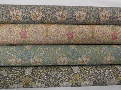 William Morris Honeysuckle Tablecloth , Floral Table cloth , Round Oval Square Rectangle , Napkins , Handmade UK