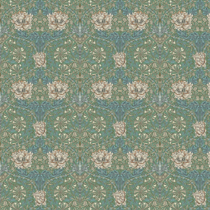 William Morris Honeysuckle Seaspray Tablecloth , Floral Tablecloth , Round Tablecloth , Square Tablecloth , Tablecloth UK