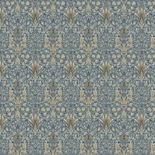 William Morris Tablecloth Snakeshead Denim Blue , Floral Tablecloth , Round Tablecloth , Square Tablecloth , Tablecloth UK