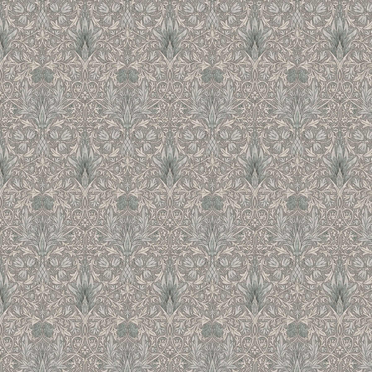 William Morris Snakeshead Tablecloth: Floral Print, Handmade Cotton