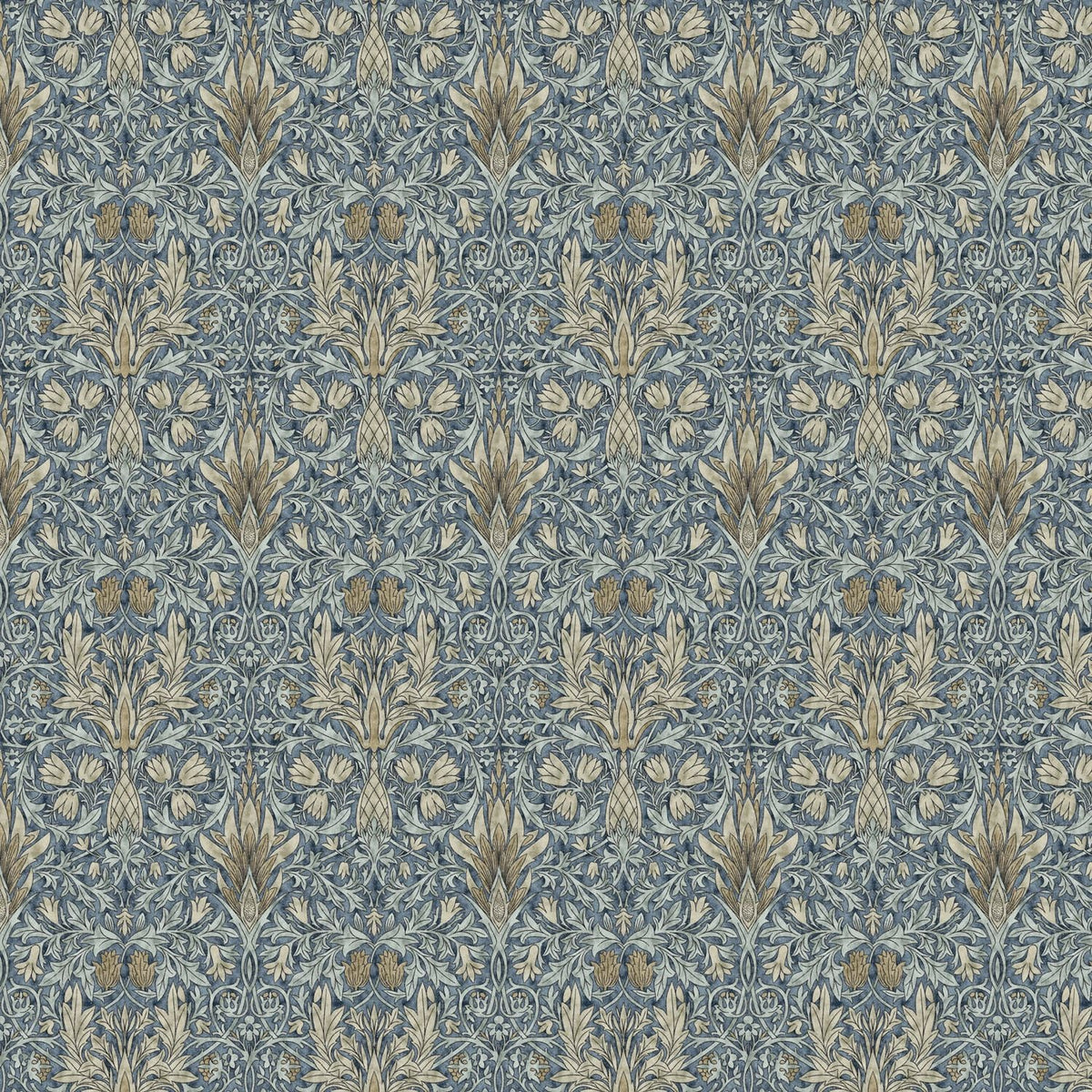 William Morris Tablecloth Snakeshead Denim Blue , Floral Tablecloth , Round Tablecloth , Square Tablecloth , Tablecloth UK