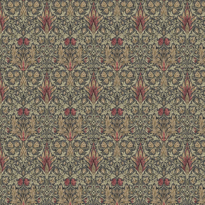 William Morris Tablecloth Snakeshead Mocha , Floral Tablecloth , Round Tablecloth , Square Tablecloth , Tablecloth UK