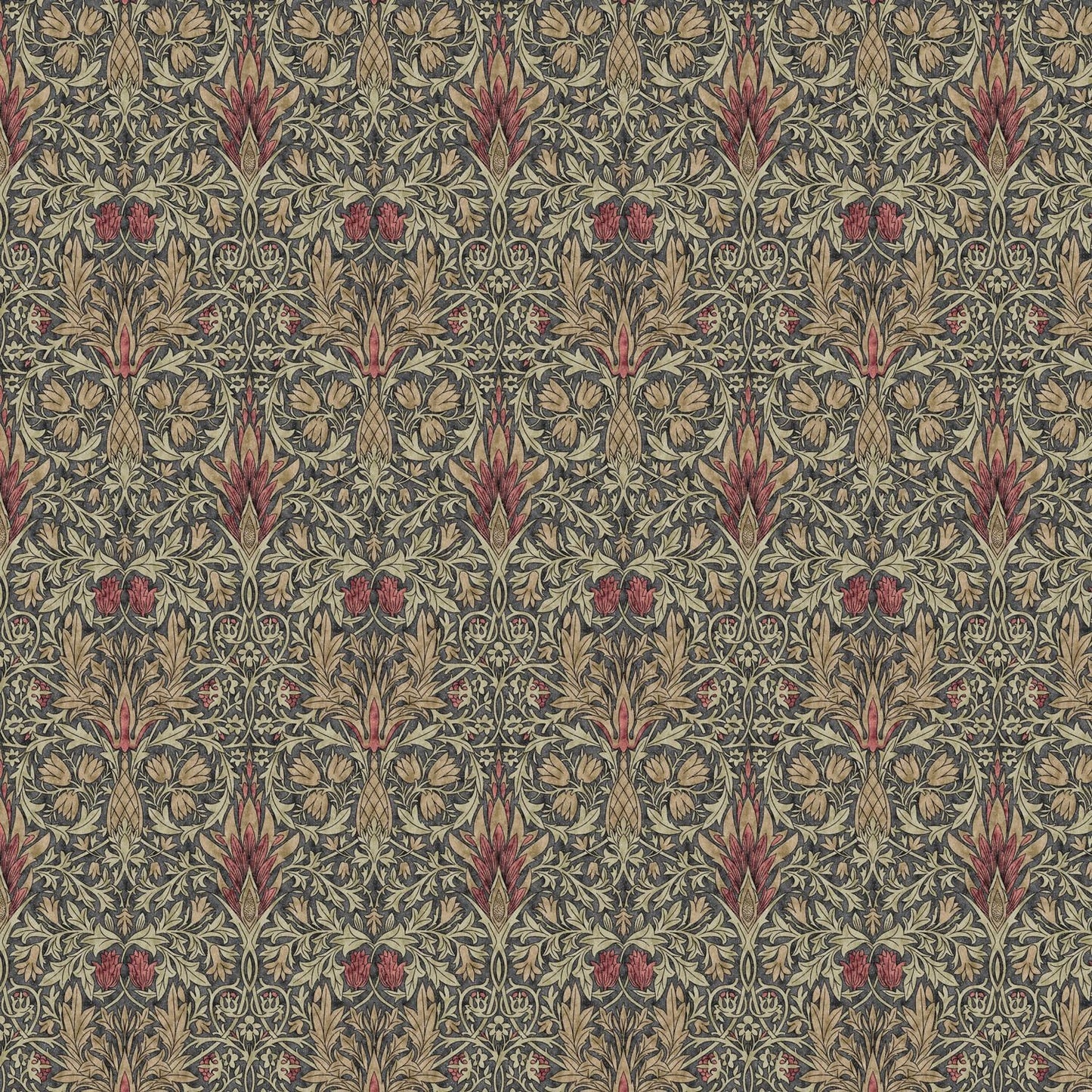 William Morris Tablecloth Snakeshead Mocha , Floral Tablecloth , Round Tablecloth , Square Tablecloth , Tablecloth UK