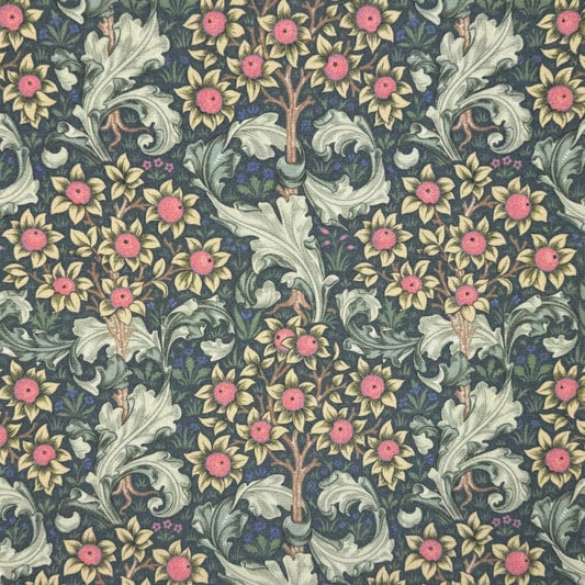 William Morris Stale Coated Tablecloth Orchid , Water Resistant Tablecloths , Outdoor Tablecloth , Round Oval Rectangle Tablecloth