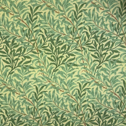 William Morris Willow Bough Azure Blue Coated Tablecloth , Water Resistant Tablecloths ,Outdoor Tablecloth , Round Oval Rectangle Tablecloth