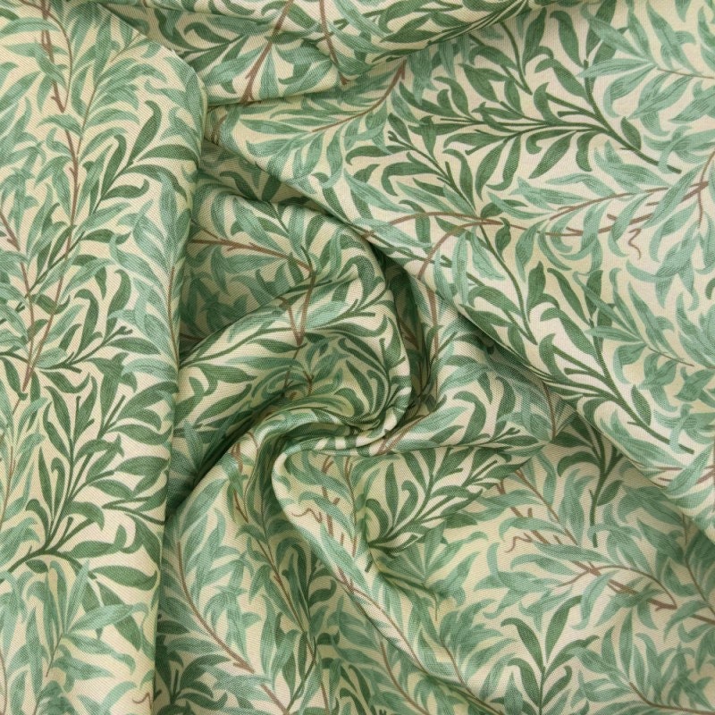 William Morris Coated Tablecloth Willow Bough , Water Resistant Tablecloths , Outdoor Tablecloth , Round Oval Rectangle Tablecloth