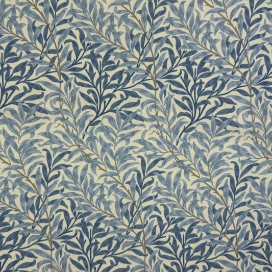 William Morris Willow Bough Azure Blue Coated Tablecloth , Water Resistant Tablecloths ,Outdoor Tablecloth , Round Oval Rectangle Tablecloth