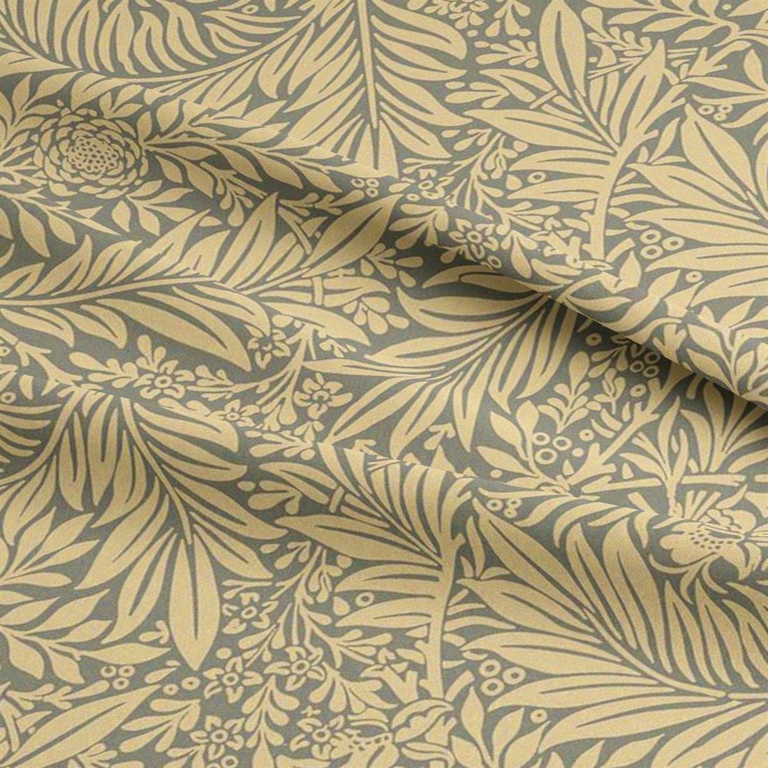 William Morris Larkspur Grey Tablecloth , Rectangle Tablecloth , Christmas Tablecloth , Round Tablecloth , Oval Tablecloth
