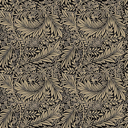William Morris Larkspur Ebony Black Tablecloth , Rectangle Tablecloth , William Morris Tablecloth , Round Tablecloth , Oval Tablecloth