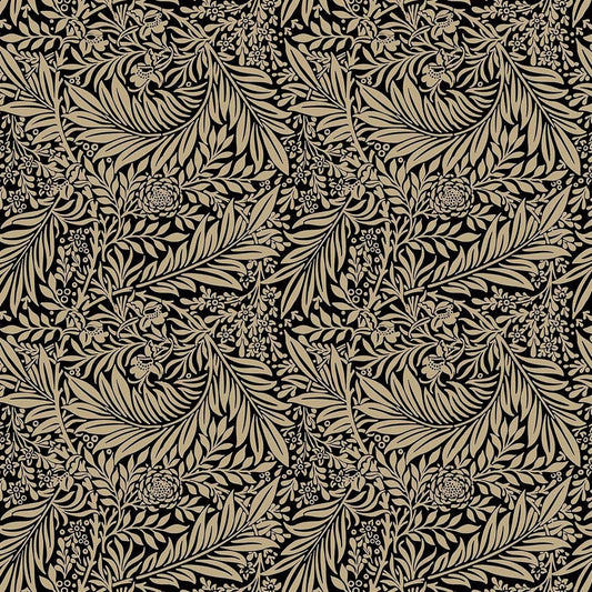 William Morris Larkspur Ebony Black Tablecloth , Rectangle Tablecloth , William Morris Tablecloth , Round Tablecloth , Oval Tablecloth