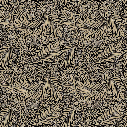 William Morris Larkspur Ebony Black Tablecloth , Rectangle Tablecloth , William Morris Tablecloth , Round Tablecloth , Oval Tablecloth