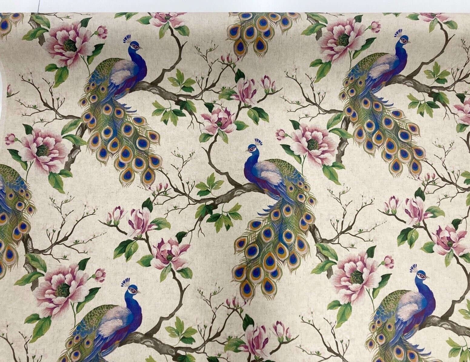 Peacock Floral Tablecloth , Peacock Tablecloth , Round Tablecloth , Square Tablecloth , Tablecloth UK