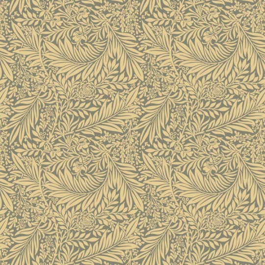 William Morris Larkspur Leaf Tablecloth , William Morris Tablecloth , Christmas Tablecloth , Round Tablecloth , Oval Tablecloth