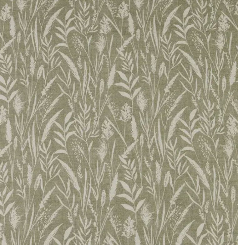 Wild Grasses Hemp Sage Green Cushion Cover , Throw Pillow , Scatter Cushions , Cushion Cover UK