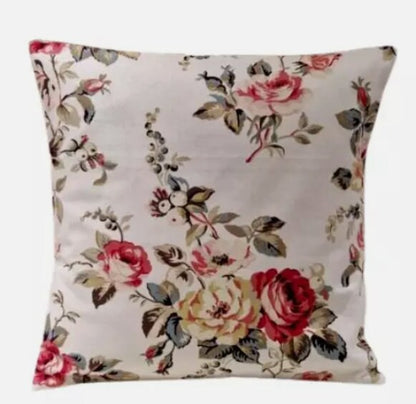 Cath Kidston Garden Rose Multi Red Cushion Cover