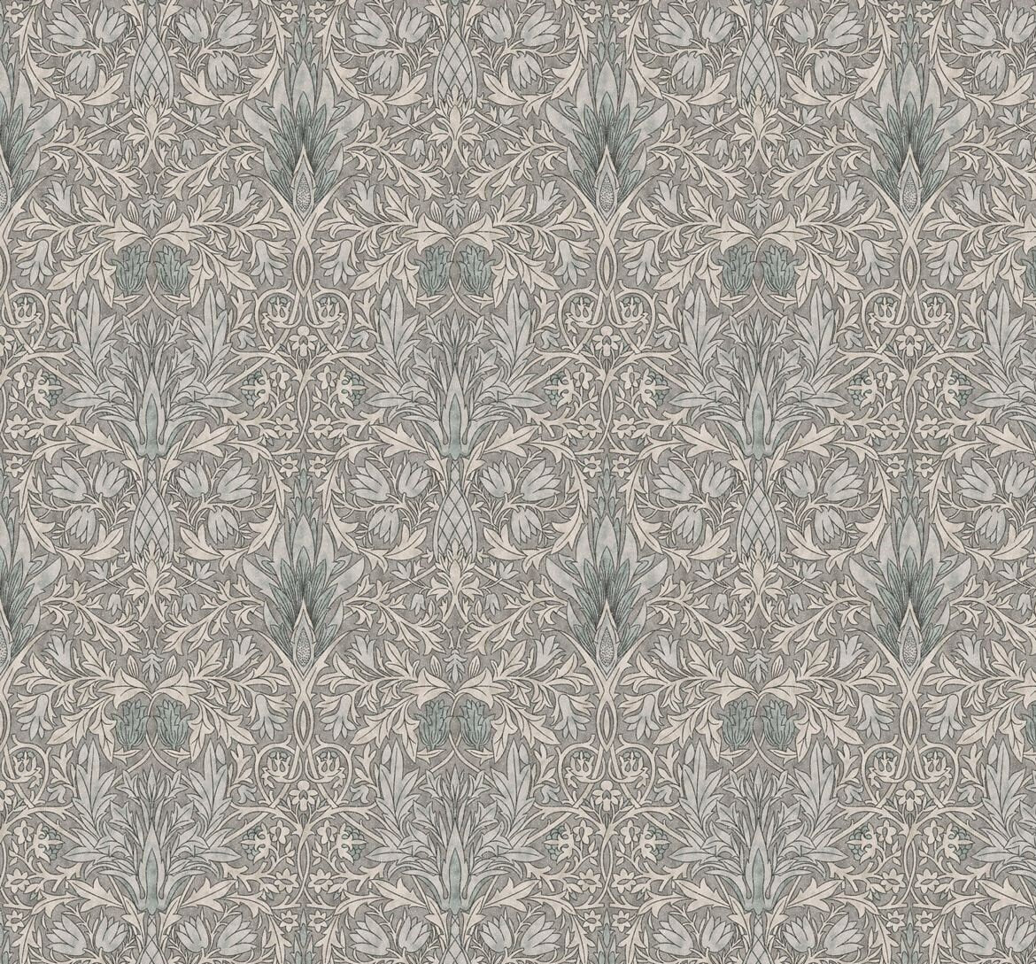William Morris Tablecloth Snakeshead Dove Grey , Floral Tablecloth , Round Tablecloth , Square Tablecloth , Tablecloth UK