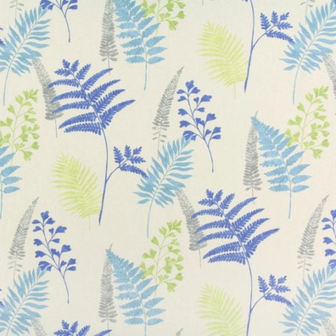 Leaf Leaves Manila Lagoon Blue Tablecloth , Cotton Round Oval Rectangle Table Cloth