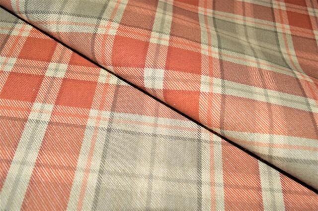 Highland Tartan Check Gingham Autumn Orange Tablecloth, Round Tablecloth , Square Tablecloth , Rectangle Square Tablecloth UK