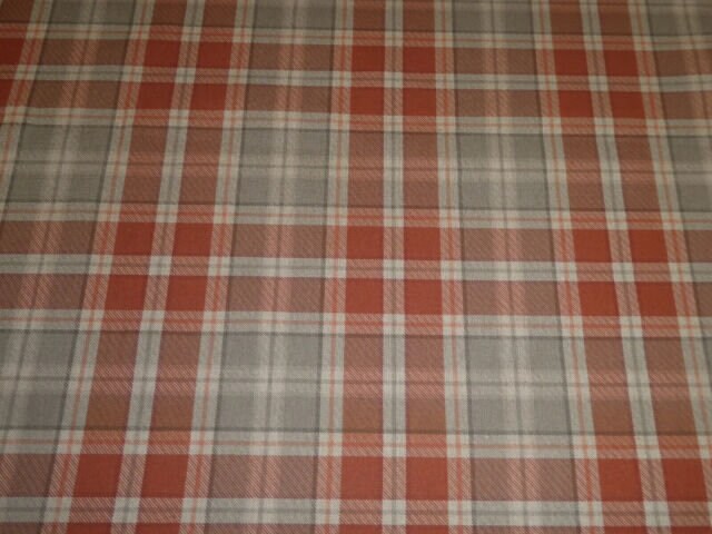 Highland Tartan Check Gingham Autumn Orange Tablecloth, Round Tablecloth , Square Tablecloth , Rectangle Square Tablecloth UK