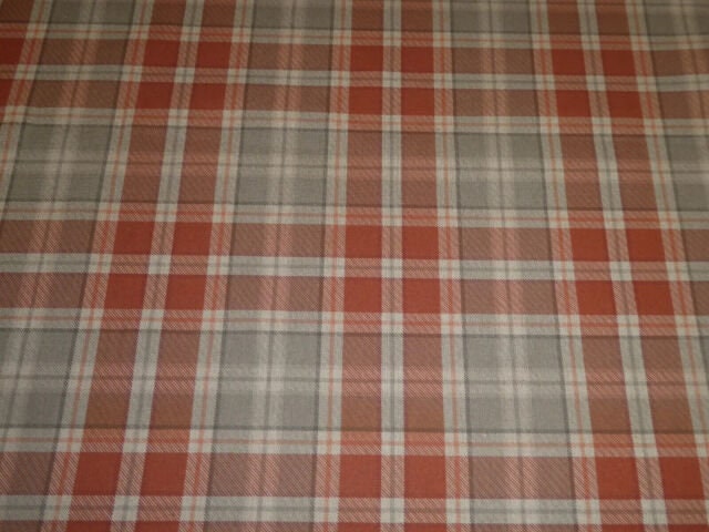 Highland Tartan Check Gingham Autumn Orange Tablecloth, Round Tablecloth , Square Tablecloth , Rectangle Square Tablecloth UK