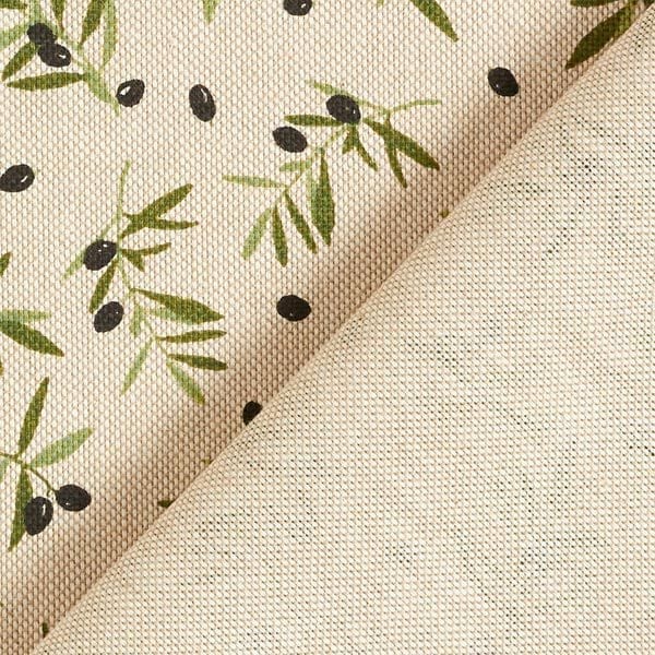 Olives Natural Tablecloth , Tablecloth UK
