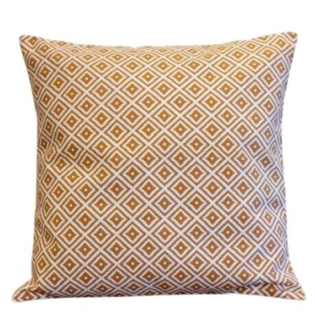 Geometric Orange Cushion Cover , Throw Pillow , Scatter Cushions , Cushion Cover UK