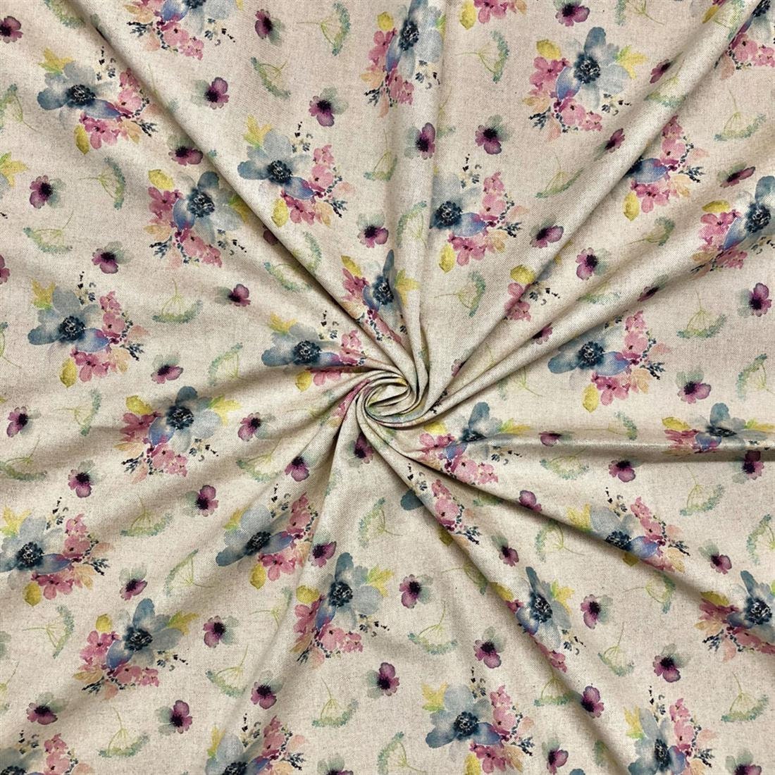 Botanical Flowers Autumn Tablecloth , Mother's Day Gift , Round Tablecloth , Oval Tablecloth , Rectangle Square Tablecloth UK