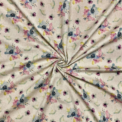 Botanical Flowers Autumn Tablecloth , Mother's Day Gift , Round Tablecloth , Oval Tablecloth , Rectangle Square Tablecloth UK