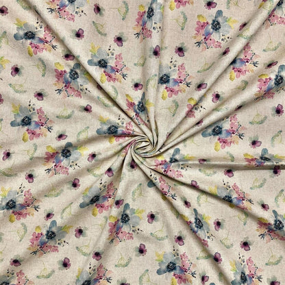 Botanical Flowers Autumn Tablecloth , Mother's Day Gift , Round Tablecloth , Oval Tablecloth , Rectangle Square Tablecloth UK