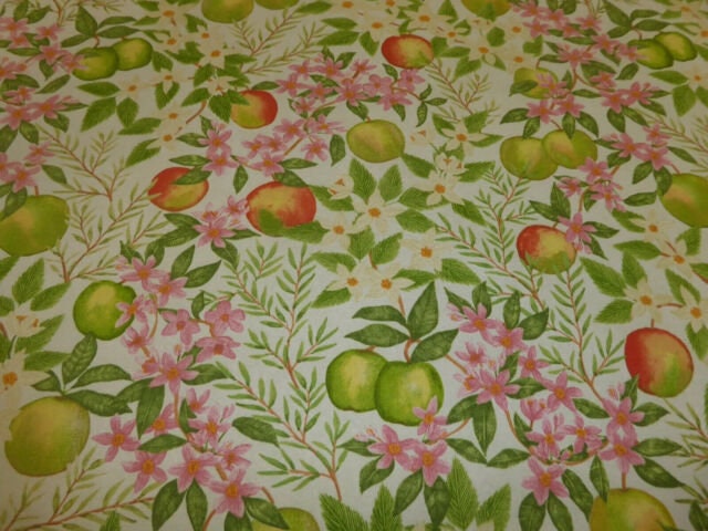 Apples Fruit Tablecloth , Blossom Floral Flowers Tablecloth , Round Tablecloth , Square Tablecloth , Rectangle Square Tablecloth UK
