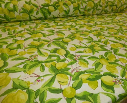 Lemons Sorrento Tablecloth , Blossom Floral Flowers Tablecloth , Round Tablecloth , Square Tablecloth , Rectangle Square Tablecloth UK