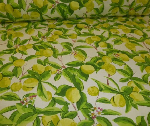 Lemons Sorrento Tablecloth , Blossom Floral Flowers Tablecloth , Round Tablecloth , Square Tablecloth , Rectangle Square Tablecloth UK
