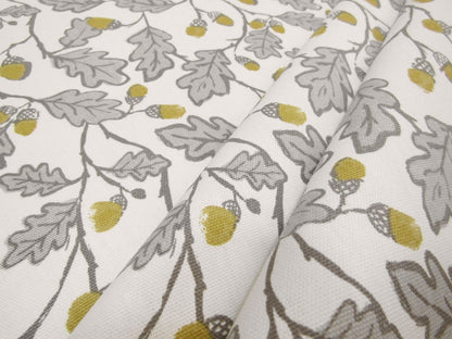 Acorn Trail Natural Tablecloth , Natural Yellow Tablecloth , Round Tablecloth , Oval Tablecloth , Rectangle Tablecloth