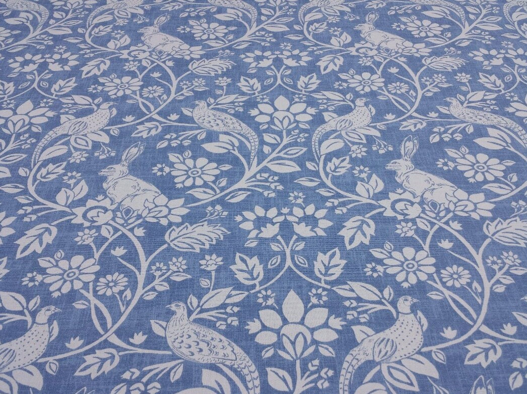 Round Hares Rabbits Tablecloth , Heathland Tablecloth , Game Pleasant Birds Tablecloth , Round Tablecloth , Oval Tablecloth