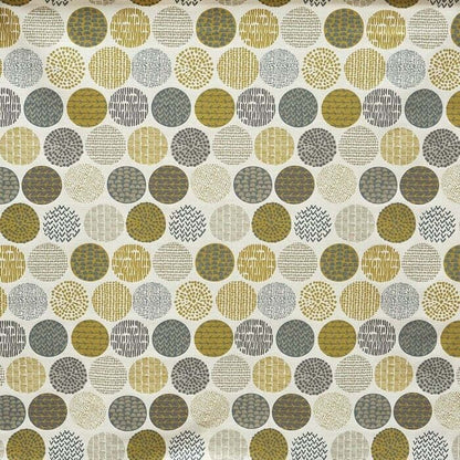 Casa Circle Geometric Ochre Mustard Yellow Grey Cushion Cover , Throw Pillow , Scatter Cushions , Cushion Cover UK