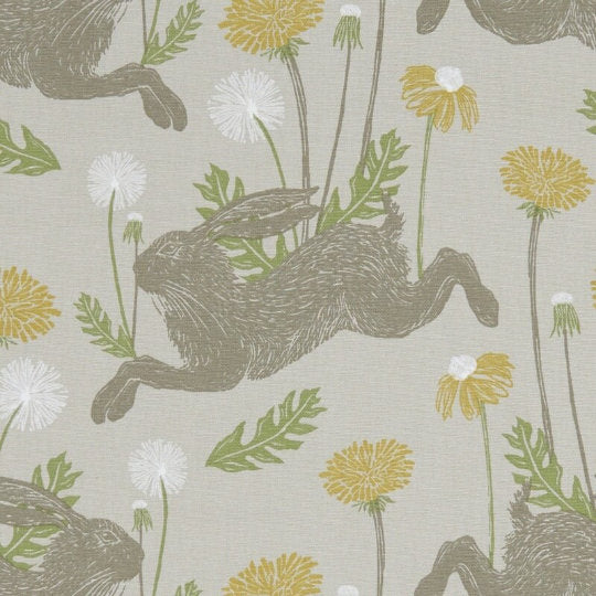 March Hare Bunny Tablecloth , Easter Tablecloth , Floral Tablecloth , Round, Square, Rectangle Tablecloth , Tablecloth UK