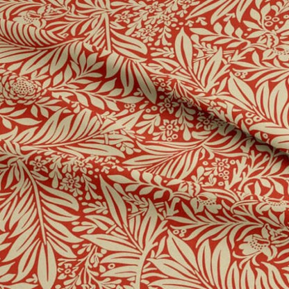William Morris Larkspur Crimson Red Tablecloth , Rectangle Tablecloth , William Morris Tablecloth , Round Tablecloth , Oval Tablecloth