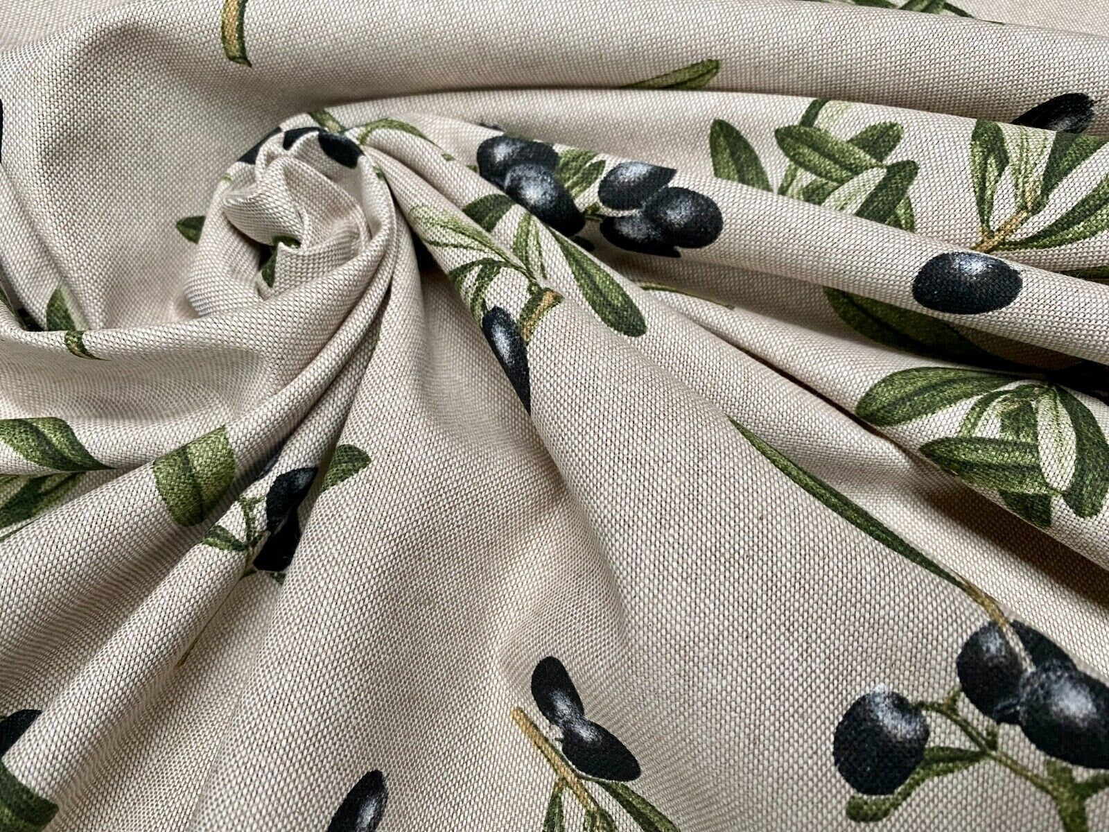Olives Branch Tablecloth, Round Oval Rectangle Square, Handmade UK