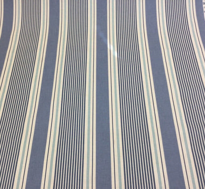 Sail Stripe Tablecloth , Nautical Marine Blue Tablecloth , Round Tablecloth , Square Tablecloth , Rectangle Square Tablecloth UK