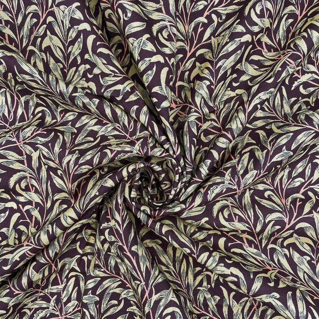 William Morris Willow Bough Tablecloth Damson Purple , Rectangle Tablecloth , Christmas Tablecloth , Round Tablecloth , Oval Tablecloth