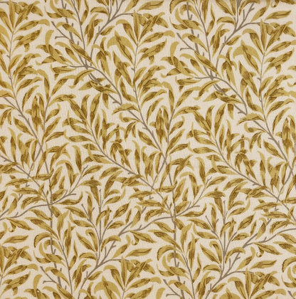William Morris Willow Bough Tablecloth Ochre Yellow , Rectangle Tablecloth , William Morris Tablecloth , Round Tablecloth , Oval Tablecloth