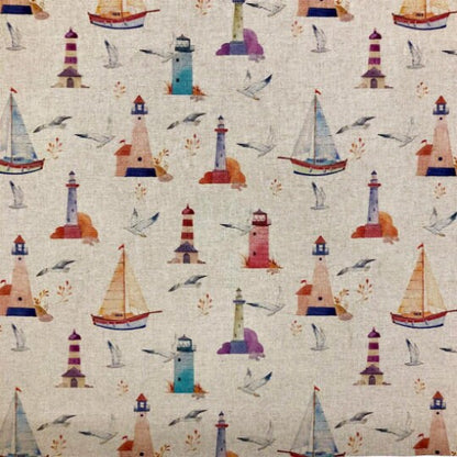 Sailing Boat SeaSide Tablecloth , Round Tablecloth , Oval Tablecloth , Rectangle Square Tablecloth UK