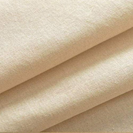 Handmade Natural Calico Cotton Tablecloth: Round, Square, Rectangle