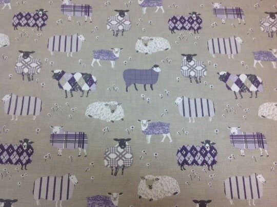 Baa Baa Sheep Tablecloth , Rectangle Round Oval Tablecloth