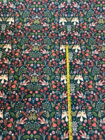 Folklore Birds Floral Jade Green Tablecloth , Flowers Tablecloth , Floral Tablecloth , Round Rectangle Tablecloth , Oval Tablecloth