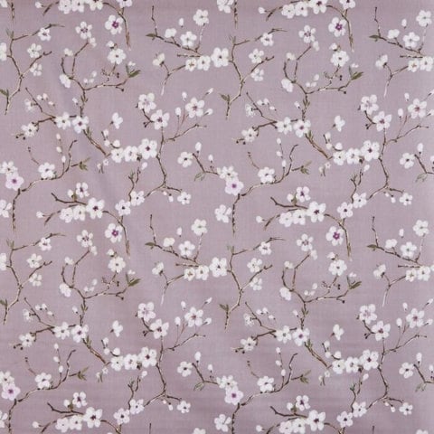 Round Cherry Blossom Tablecloth , Emi Heather Purple Tablecloth , Round, Square, Rectangle Tablecloth , Tablecloth UK