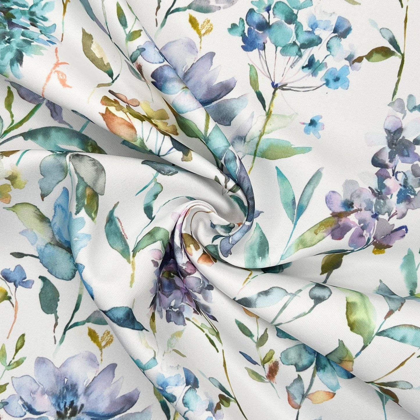 Floral Coated Tablecloth , Giardino Peacock Water Resistant Tablecloths , Outdoor Tablecloth , Round Oval Tablecloth , Rectangle Tablecloth