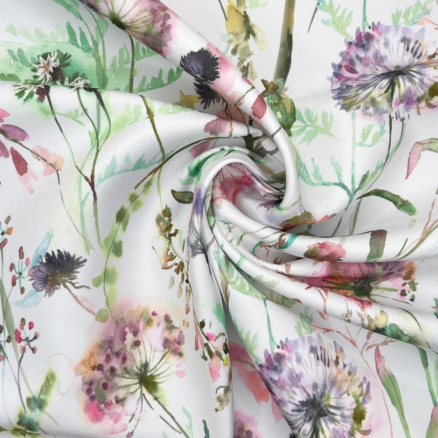 Floral Coated Tablecloth , Montagna Rose Water Resistant Tablecloths , Outdoor Tablecloth , Round Oval Tablecloth , Rectangle Tablecloth