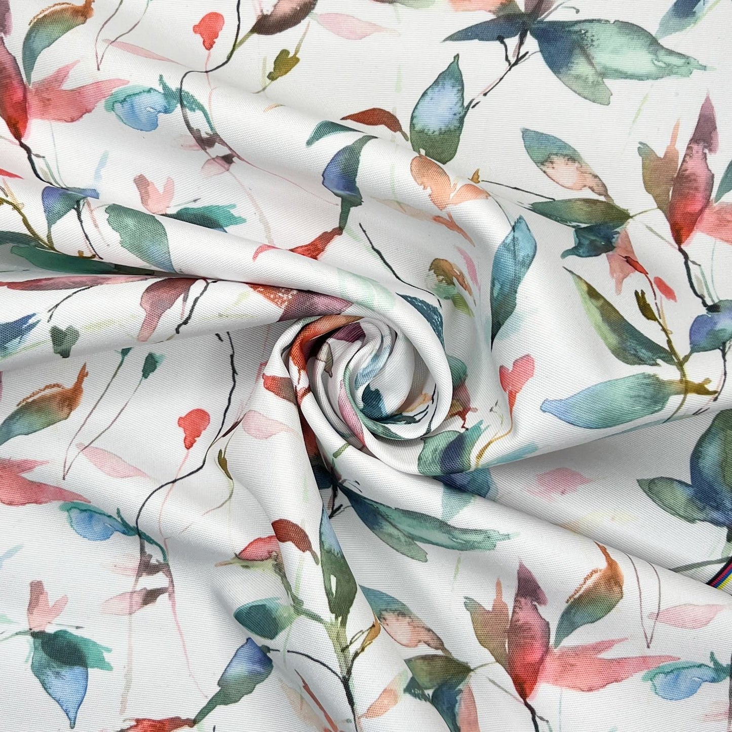Leaves Coated Tablecloth , Lago Autumn Water Resistant Tablecloths , Outdoor Tablecloth , Round Oval Tablecloth , Rectangle Tablecloth